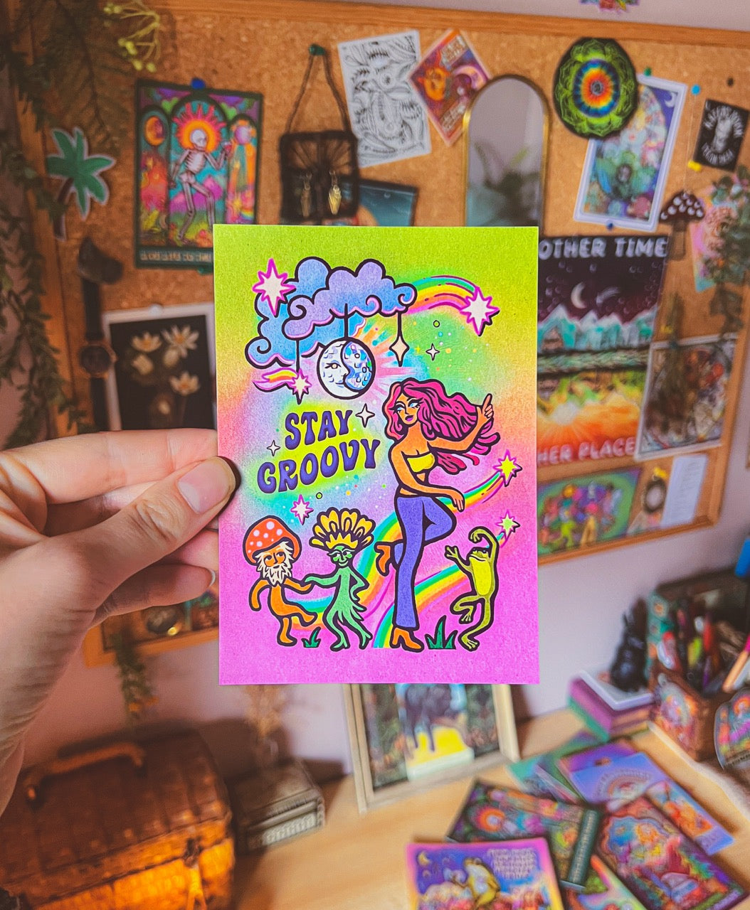 Stay groovy