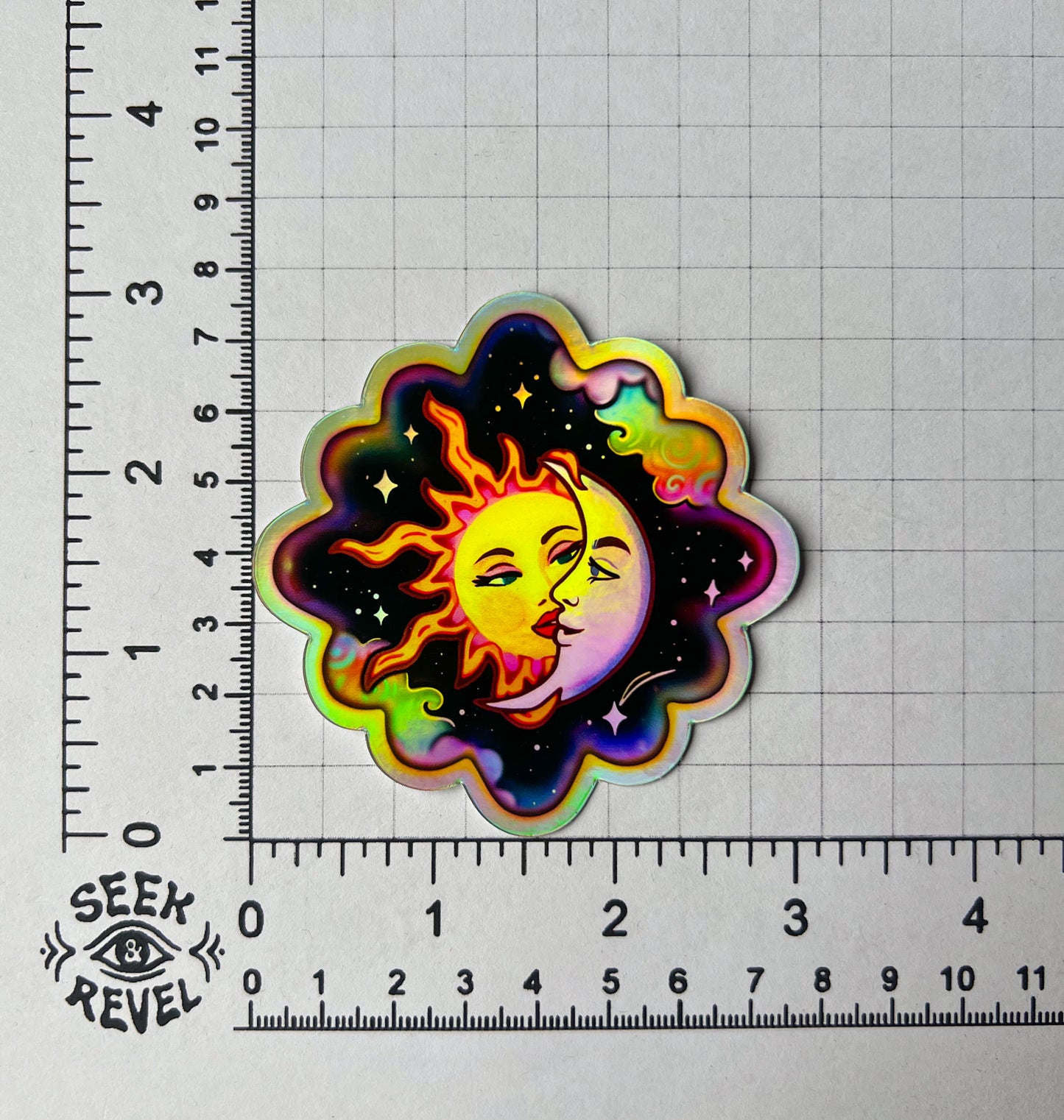 Rare Sticker 𖦹 Sun & Moon