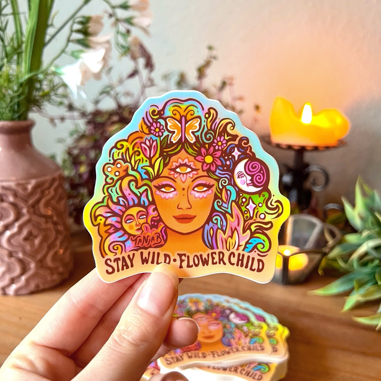 Stay Wild Flower Child