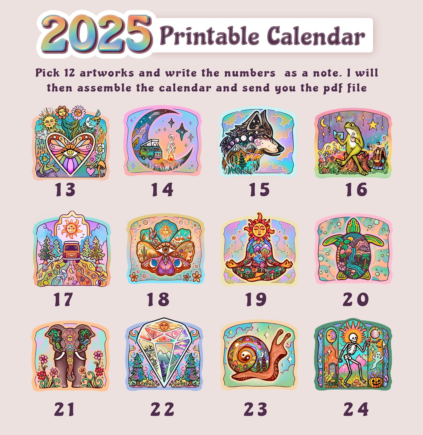 Build a ๐๐๐๐ Calendar