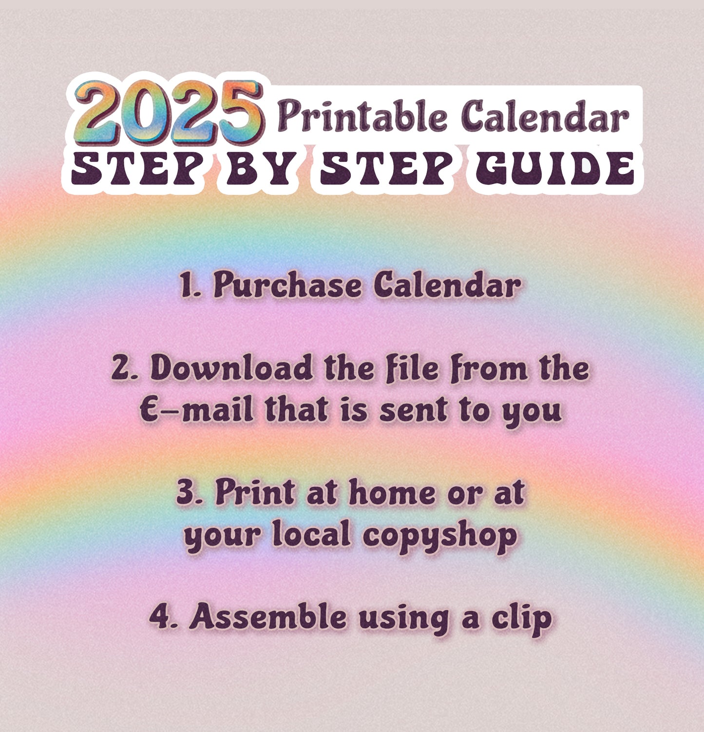 𝟐𝟎𝟐𝟓 Calendar