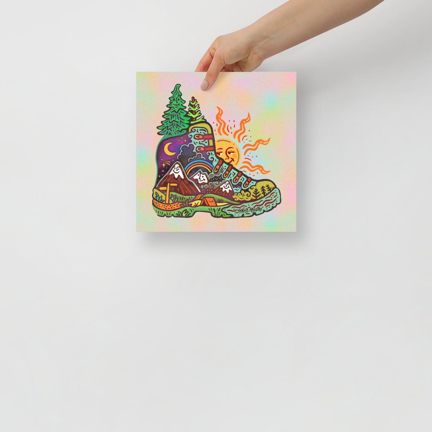 Hiking Poster