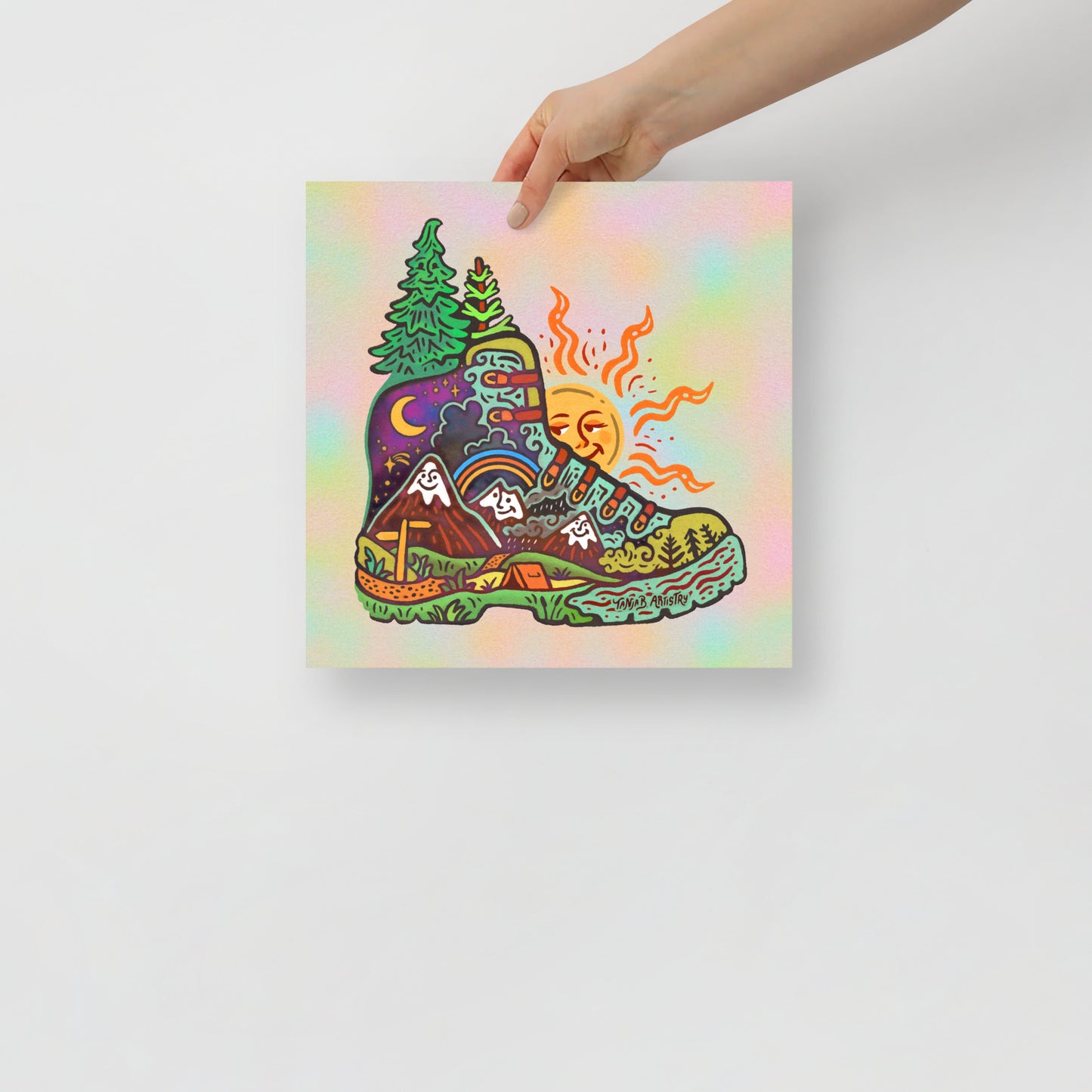 Hiking Poster