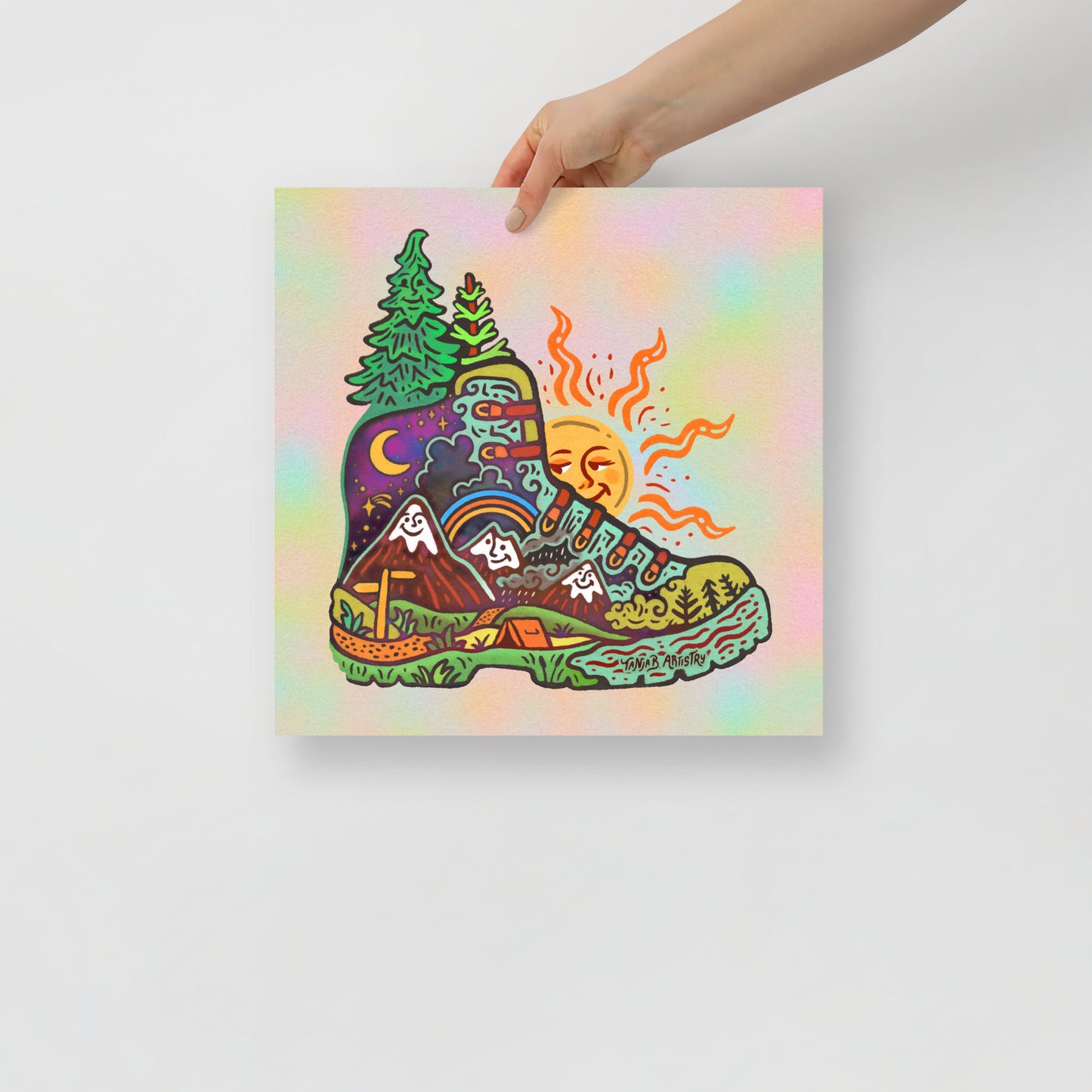Hiking Poster