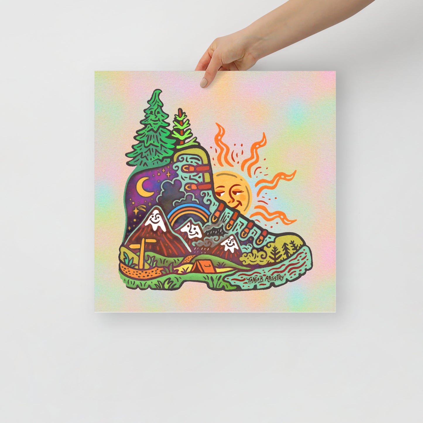Hiking Poster