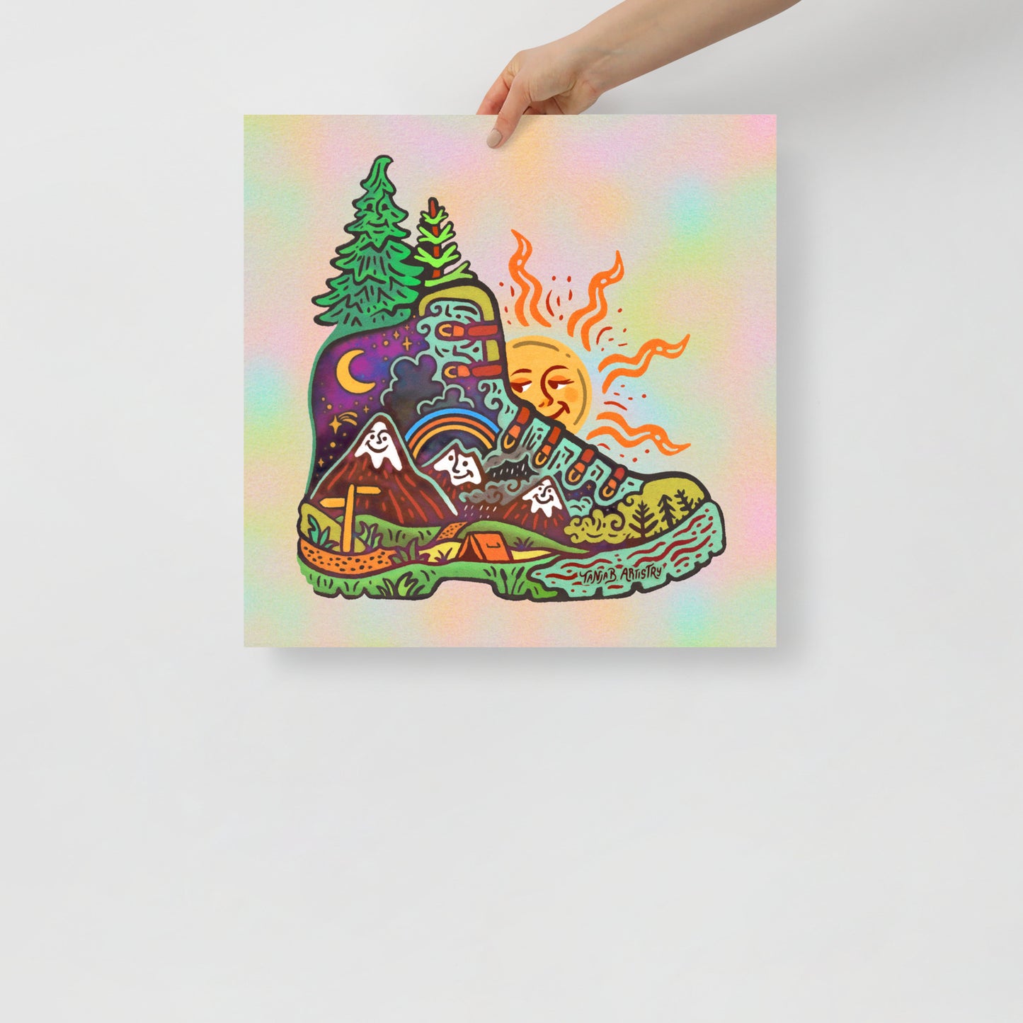 Hiking Poster