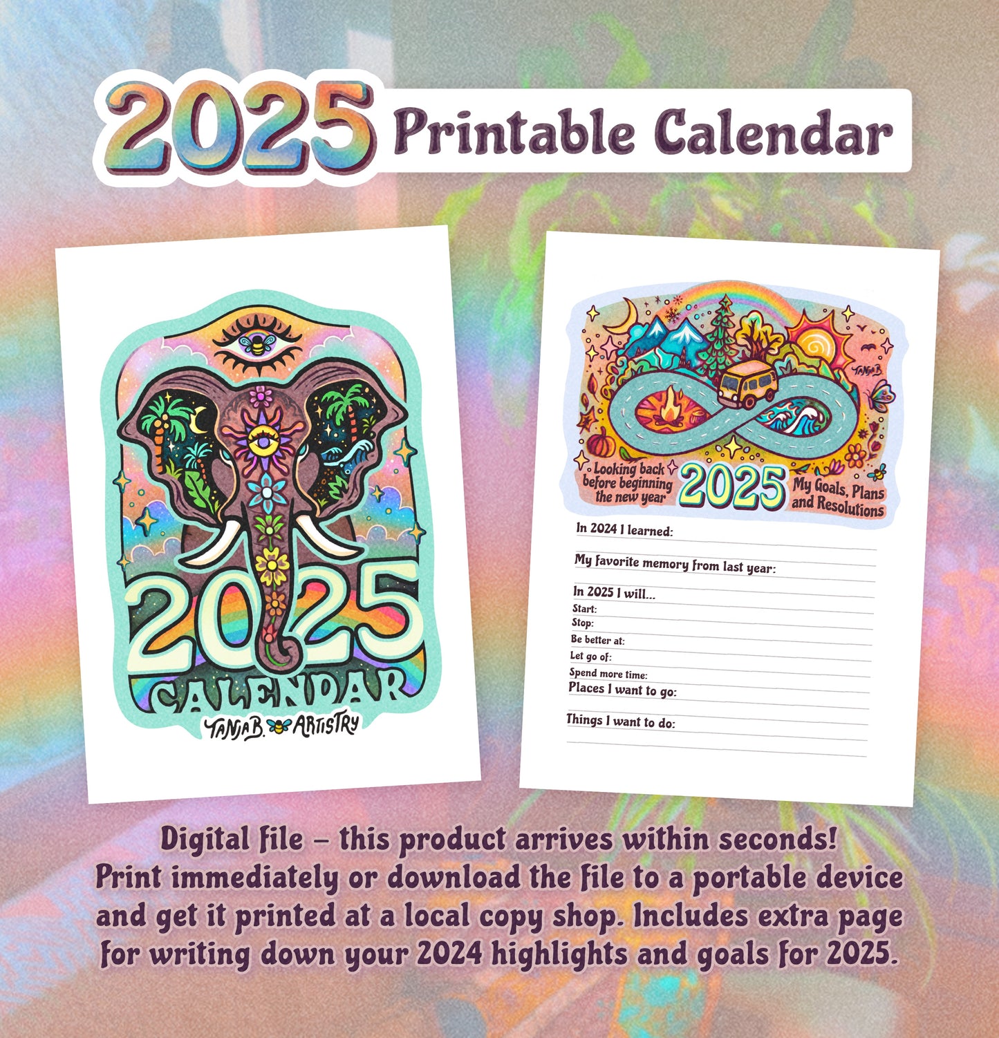 𝟐𝟎𝟐𝟓 Calendar