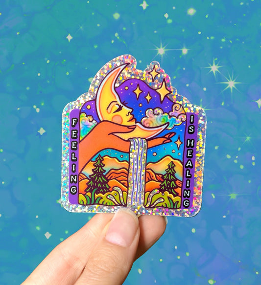 Rare Sticker 𖦹 Feeling is Healing