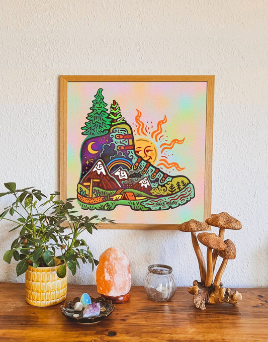Hiking Poster