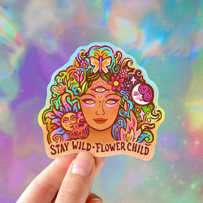 Stay Wild Flower Child