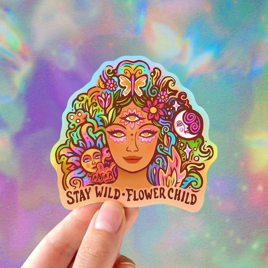 Stay Wild Flower Child