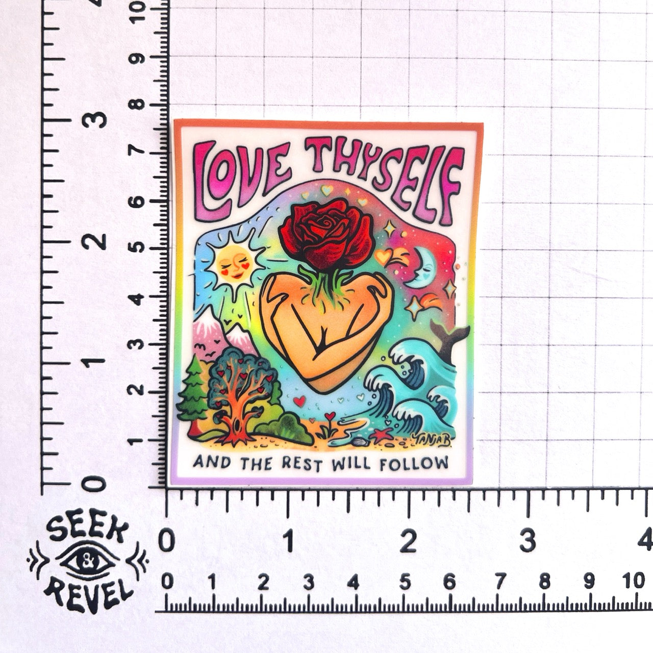 Rare Sticker 𖦹 Love Thyself