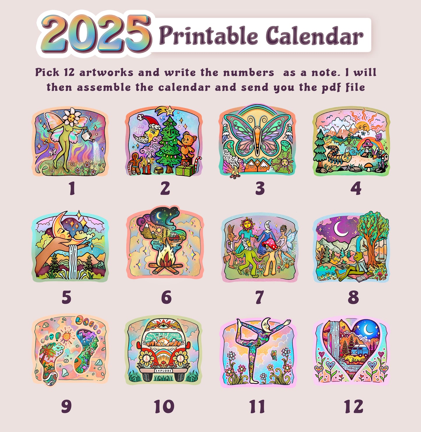 Build a ๐๐๐๐ Calendar