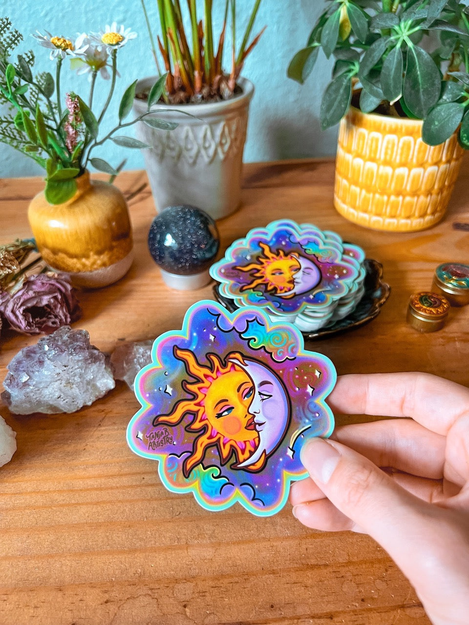 Sun and Moon