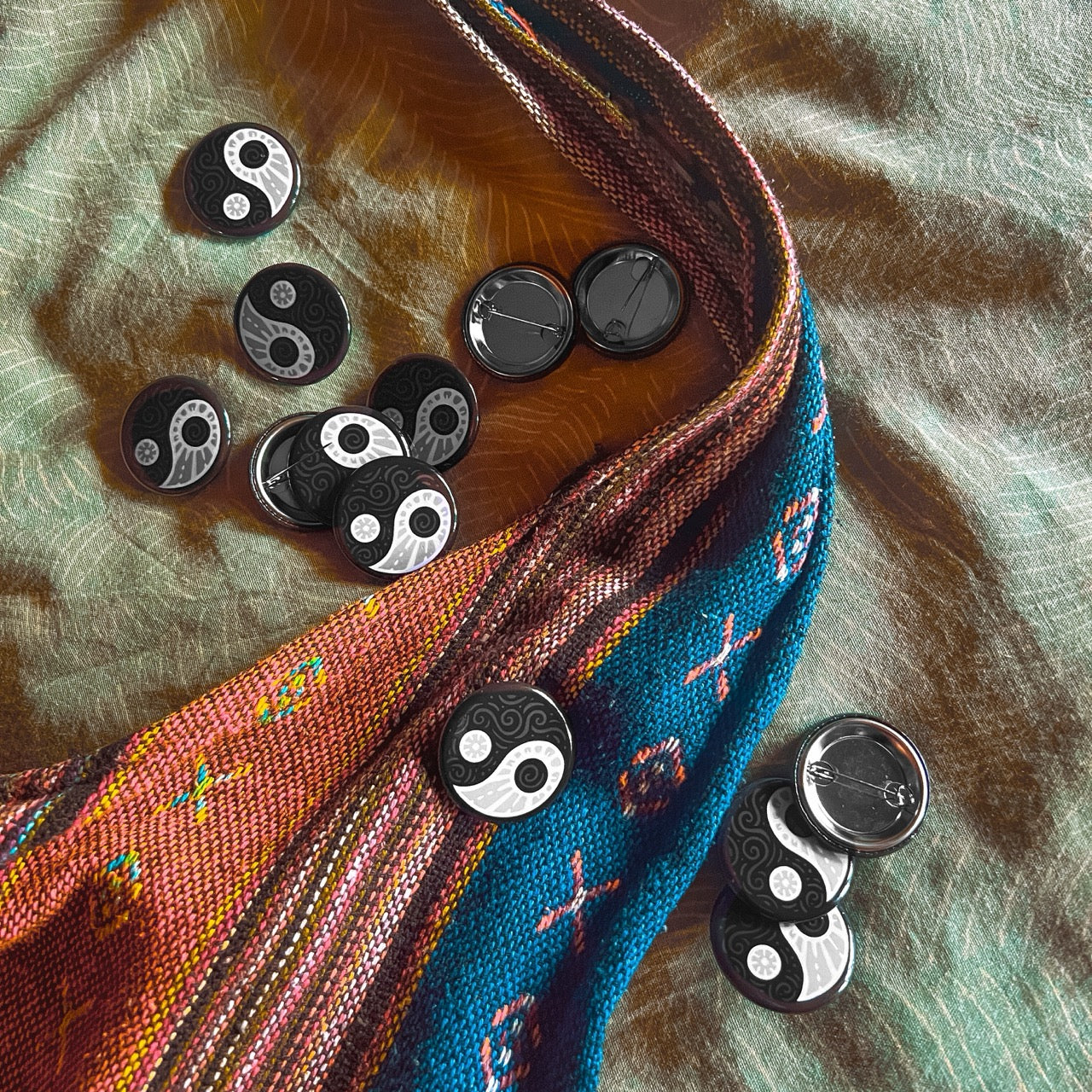 Yin and Yang Button