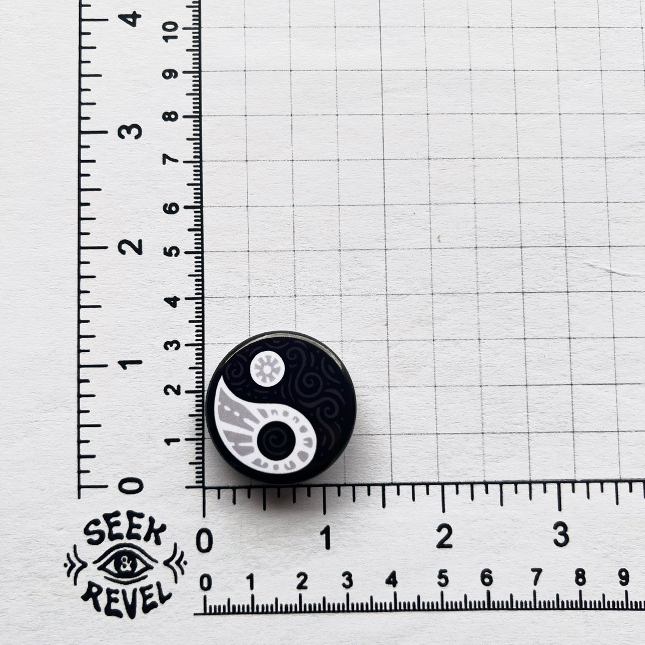 Yin and Yang Button