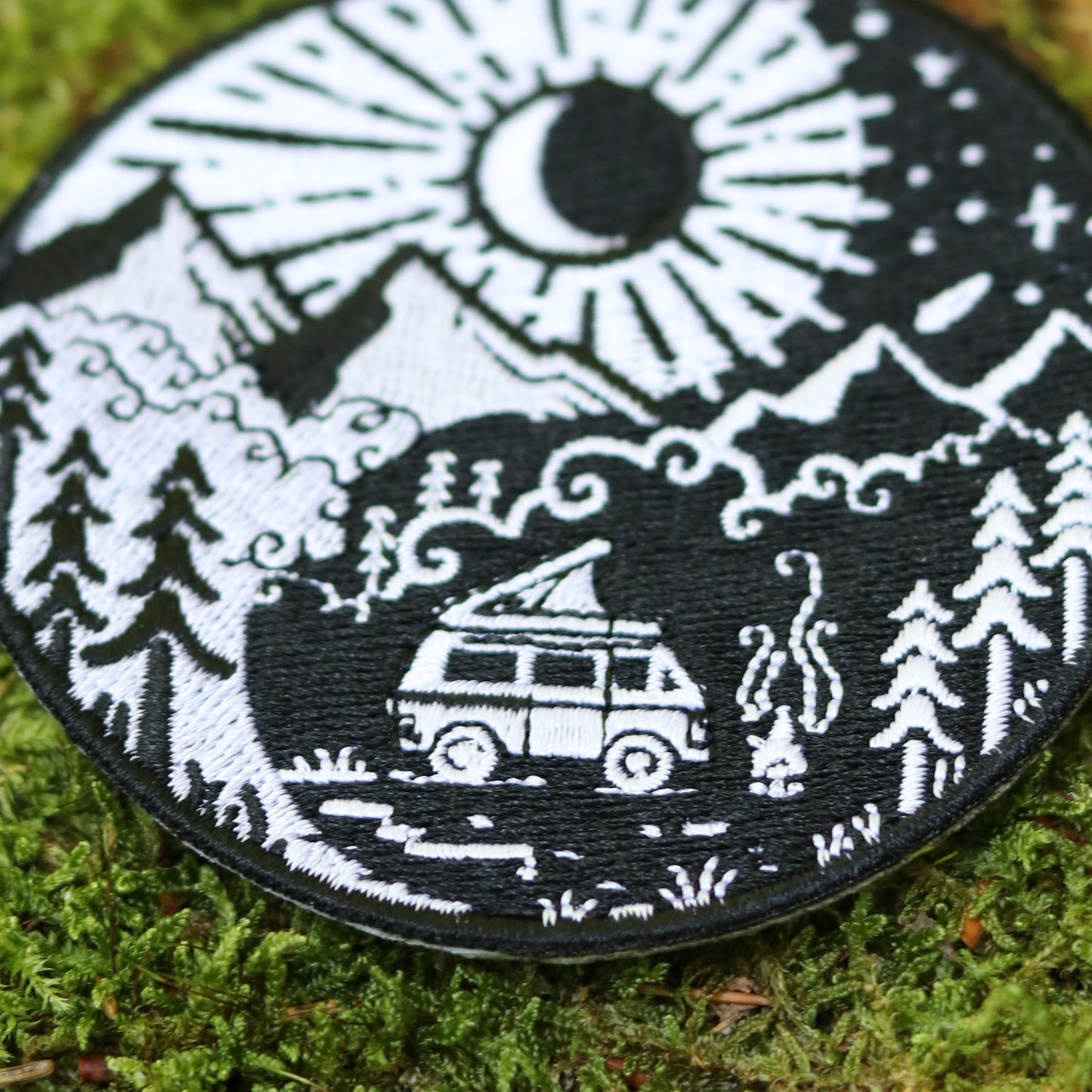 Yin Yang Fire Van - PATCH
