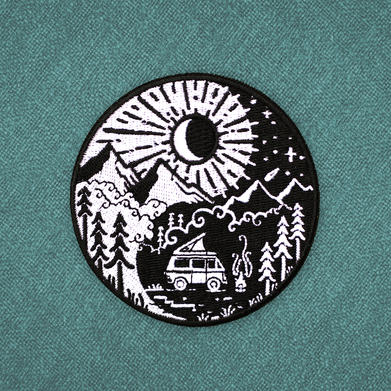Yin Yang Fire Van - PATCH