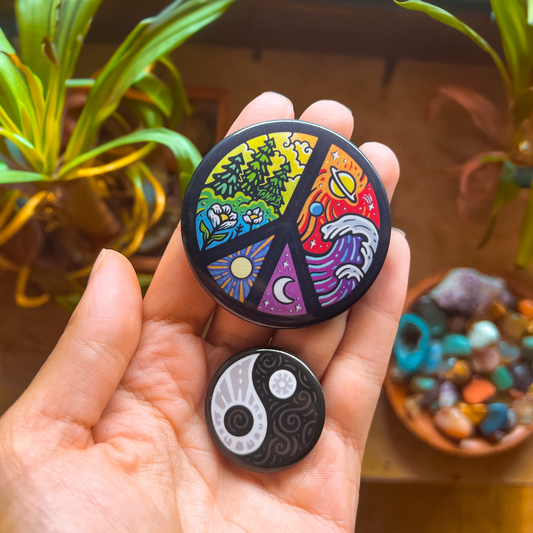 Hippie Buttons