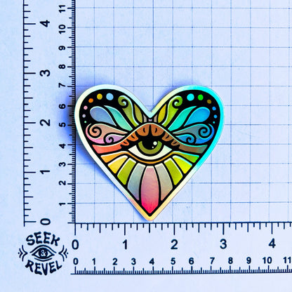 𝐍𝐄𝐖: Rare Sticker 𖦹 Heart Eye