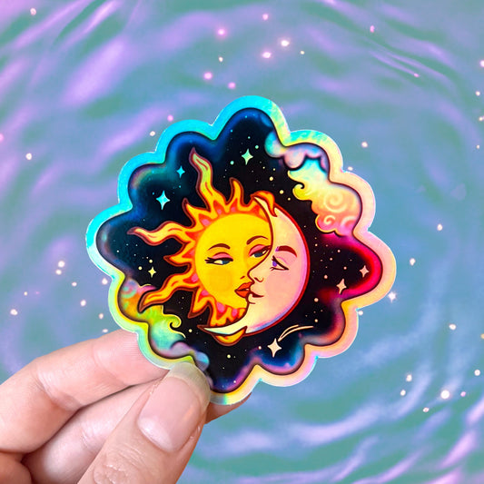 Rare Sticker 𖦹 Sun & Moon